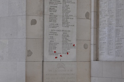 Poppies Next to the Names